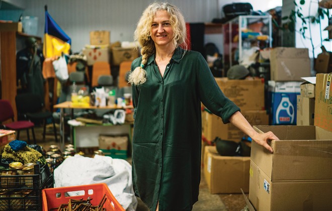 Volunteers. How Ukrainian women fight for their country